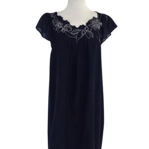 BCBG Maxazria Navy Shift Dress